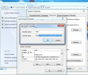 Fixing 'mysql' is not recognized as an internal or external command in Windows7