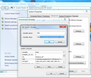 Fixing 'mysql' is not recognized as an internal or external command in Windows7
